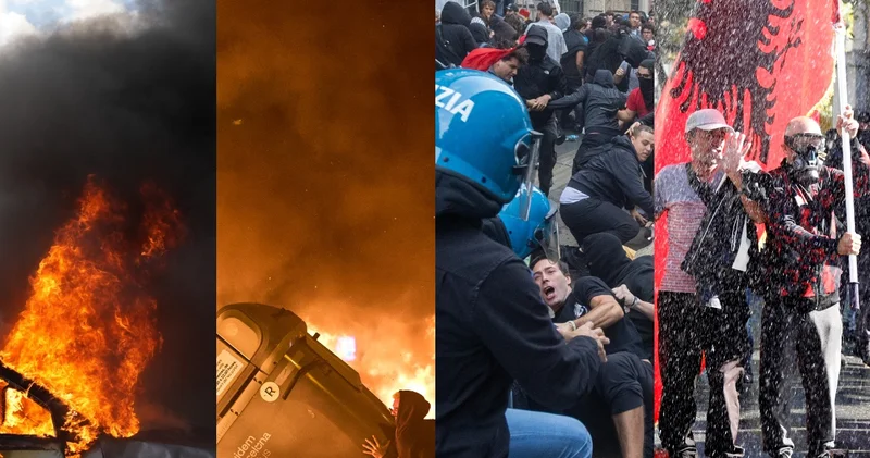 Fransa, İspanya ve Arnavutluk gibi birçok Avrupa ülkesinde neden sert protestolar yaşanıyor? Dış Haberler