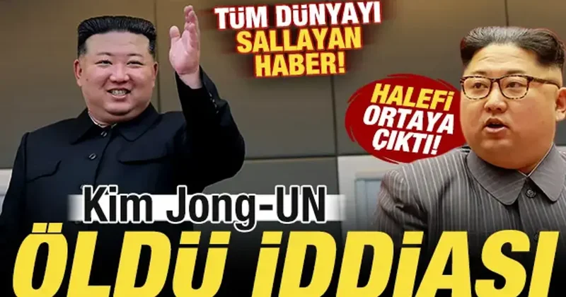 Kim Jong Un öldü iddiası! Tüm dünyayı sallayan haber! Halefi ortaya çıktı