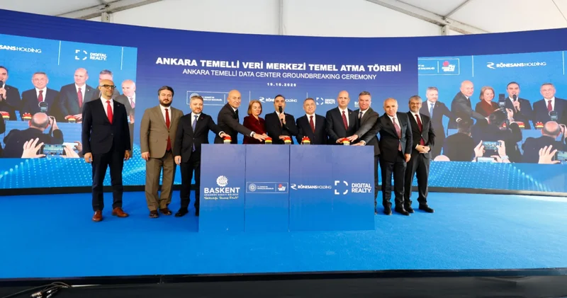 Rönesans ve Digital Realty, Ankara’daki veri merkezi kampüsünün temelini attı