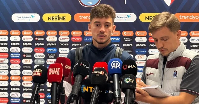 Ernest Muçi: Bu sezon iyi bir başarı yakalayacağımıza inanıyorum Trabzon Son Dakika Haberleri Habertürk Yerel Haberler