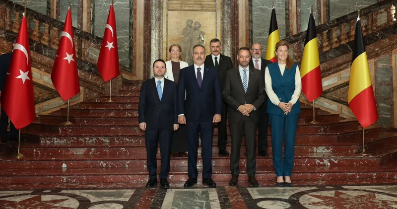 SON DAKİKA HABERİ: Belçika da kritik zirve! Adalet, Dışişleri ve İçişleri Bakanları ndan çıkarma Son dakika haberleri