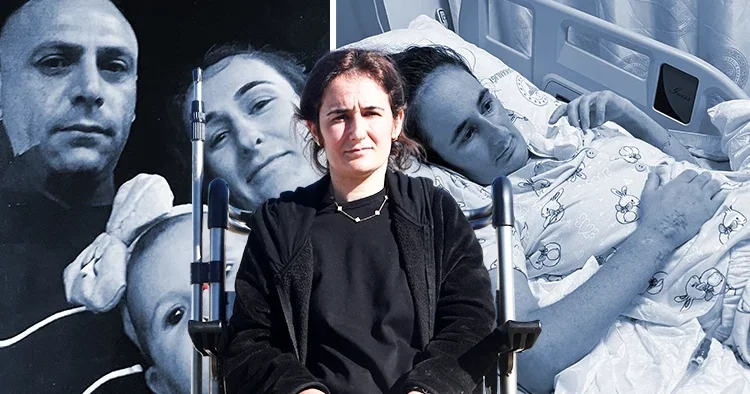 Eşi öldü, kendisi felç kaldı! Dava sonrası genç kadına avukat şoku: Tazminatın 850 bin lirasına el koydu