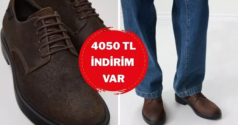 Gülümseten Kasım da CAMPER Dean ayakkabı fırsat ürünü oldu!