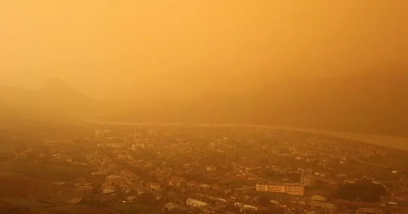 Ülke genelinde çöl tozu uyarısı: Meteoroloji den lodos alarmı! Bugün hava nasıl olacak?