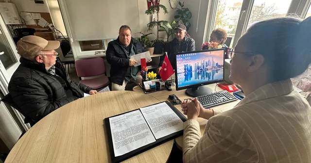Edirne deki muhtarlıklarda, soydaşların yaşam belgesi yoğunluğu Edirne Haberleri
