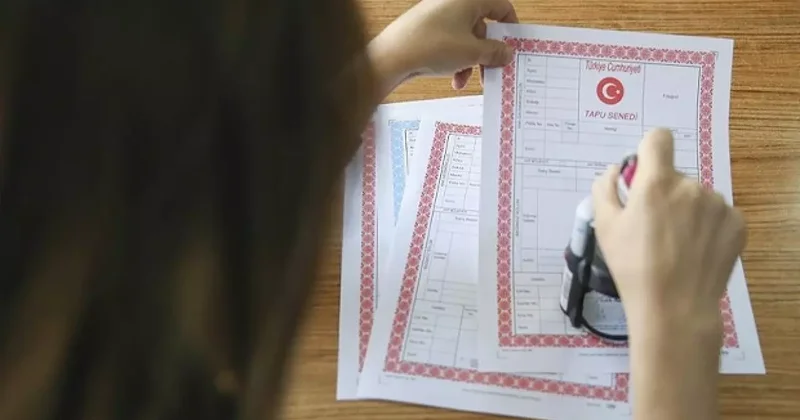 Türkiye de 56 milyondan fazla kişinin adına tapu kaydı bulunuyor