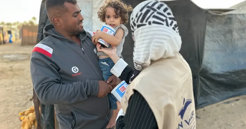 İnsan Vakfı, Gazze’de umudu yaşatmaya devam ediyor