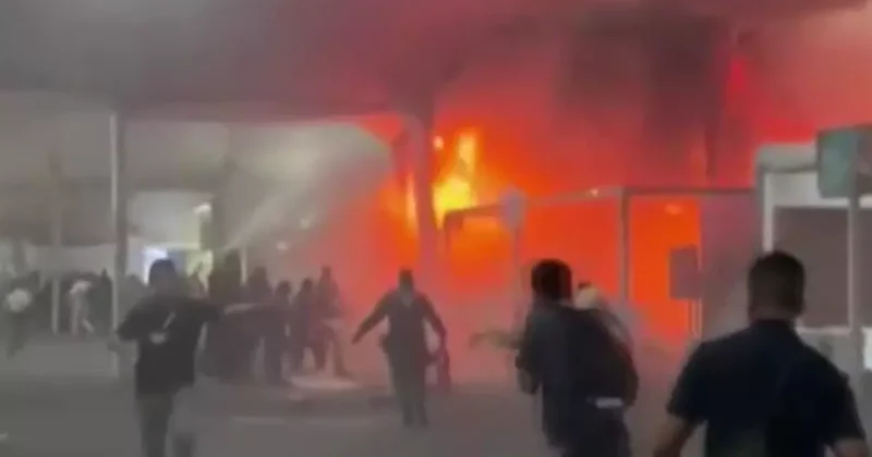 Brezilya’daki Birleşmiş Milletler (BM) konferansında yangın çıktı