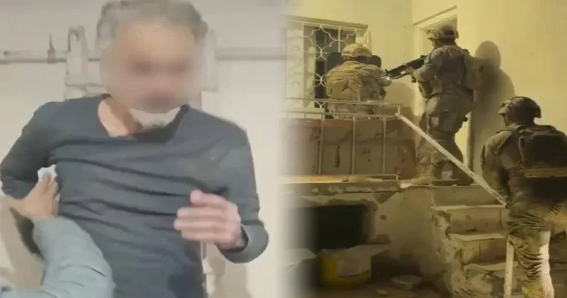 Firari hükümlüyü çatıda özel harekat ekipleri yakaladı!
