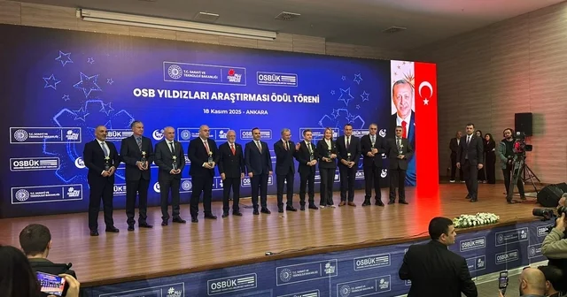 Denizli OSB, OSB nin Yıldızlarında ödüllendirildi Denizli Haberleri
