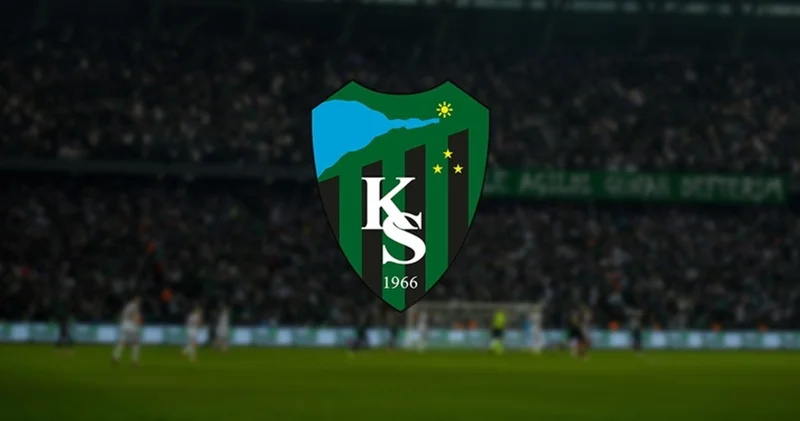Kocaelispor dan sponsor açıklaması! Kocaelispor Haberleri