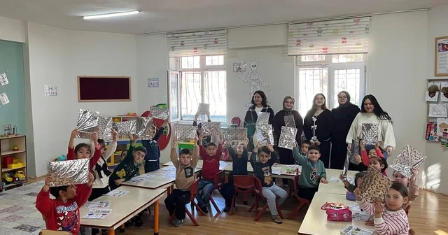 Ana sınıfı öğrencileri geri dönüşüm hakkında bilgilendirildi Kayseri Haberleri