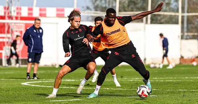 Samsunspor, Beşiktaş maçı hazırlıklarını sürdürdü Samsun Haberleri
