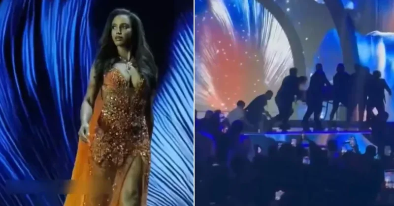 Miss Universe sahnesinde kaza! Jamaikalı güzel hastanelik oldu Sözcü Gazetesi