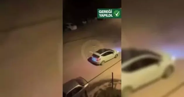 Drift atıp mahalleliyi ezmeye çalışmıştı: Maganda hakkında gereken yapıldı!