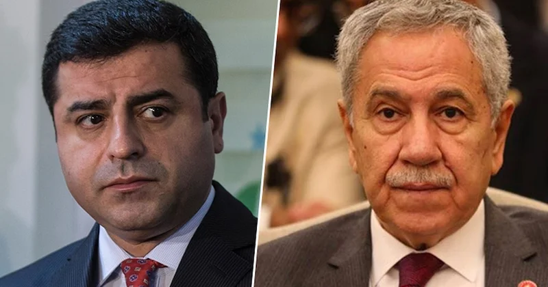 Ziyaret sonrası ortalık karıştı! Demirtaş ın açıklamalarına Arınç tan yanıt Sözcü Gazetesi
