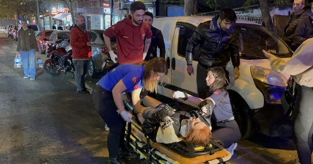 Kazaya karışan motosikletliye bakarken kaza yaptı Tekirdağ Haberleri