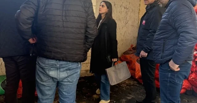 Bayburt ta katı yakıt satışı yapan işyerlerine denetim Bayburt Haberleri