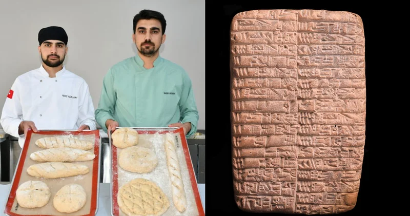 3 bin yıllık ballı arpa ekmek tarifini yeniden yaptılar