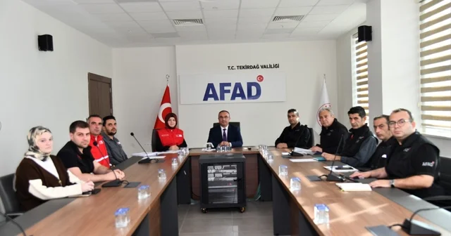 Tekirdağ da afet beslenme kapasitesi masaya yatırıldı Tekirdağ Haberleri