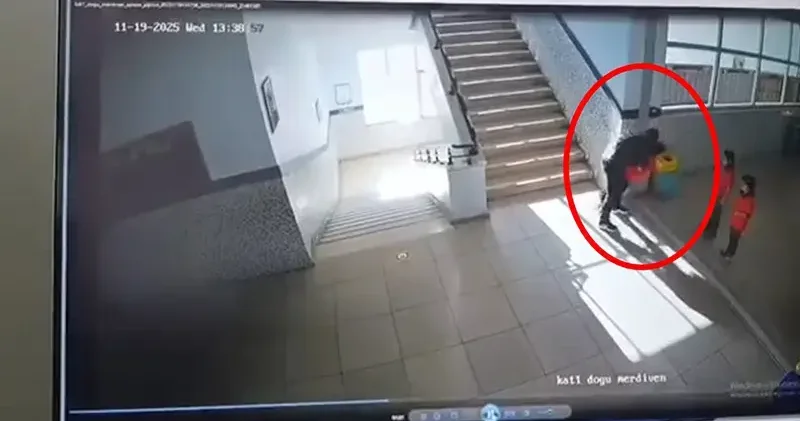 Müdür yardımcısı, nefes borusuna yiyecek kaçan öğrenciyi Heimlich manevrasıyla kurtardı