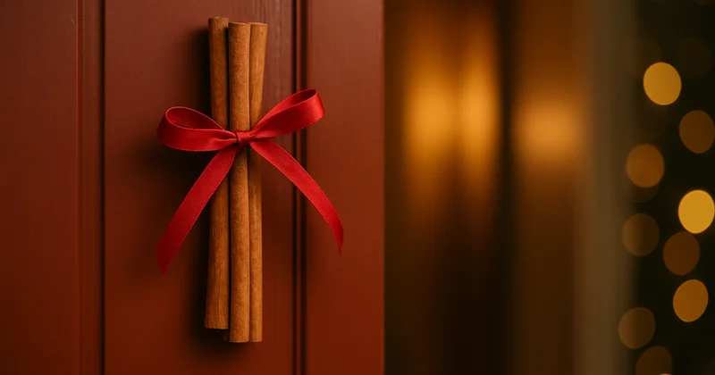 Yeni yıla kadar kapınıza tarçın asın: Nedeni duyan hemen uyguluyor Sözcü Gazetesi