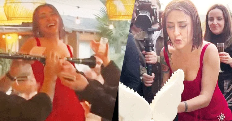 Melek Mosso dan 37 yaş kutlaması