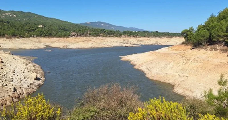 Turistik ilçeye su sağlayan baraj kapatıldı Sözcü Gazetesi