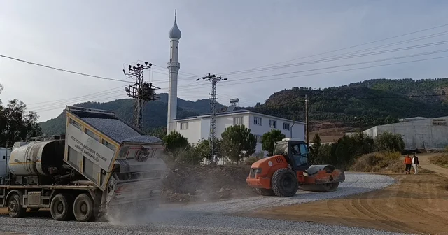 Anamur da cami çevresi ve 11 kilometrelik yol yenilendi Mersin Haberleri