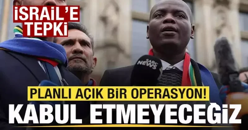 Güney Afrika dan açıklama! Bu açık bir operasyon! Uçuşları kabul etmeyeceğiz