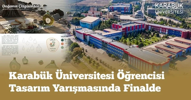 Karabük Üniversitesi öğrencisi tasarım yarışmasında finale yükseldi Karabük Haberleri