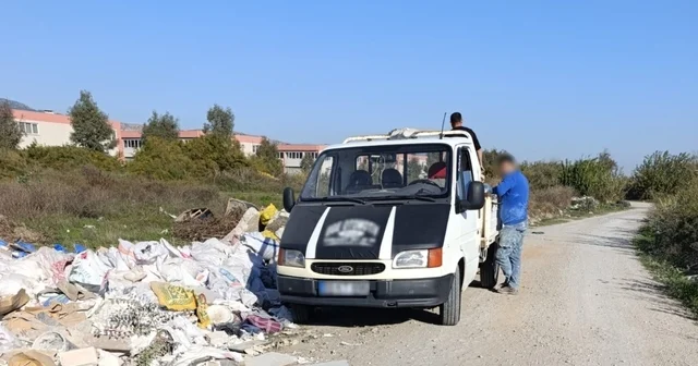 Efeler de kaçak moloz dökümüne 47 bin TL ceza Aydın Haberleri