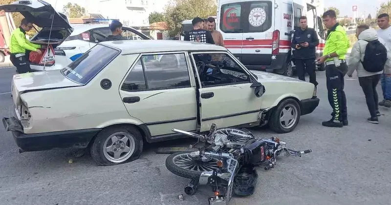 Hatalı sollama kaza getirdi: 2 yaralı