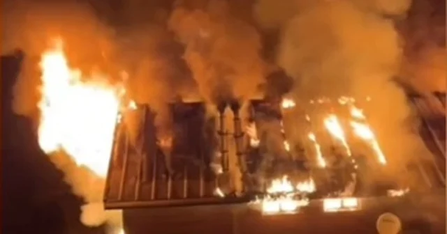 Yayla evi alev alev yandı Sakarya Haberleri