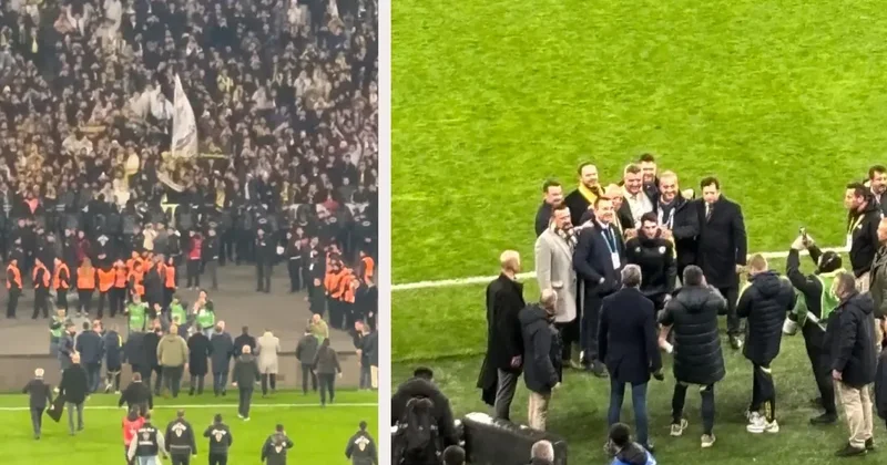 Sadettin Saran maç sonunda Fenerbahçeli taraftarların çağrısına cevapsız kalmadı