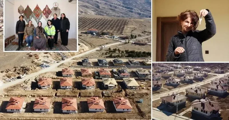 Malatya da depremzedeler yeni evlerine kavuştu: Devletimiz bize umudumuzu yeniden verdi Malatya Haberleri