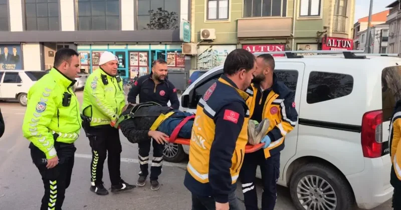 5 dakikada önce taburcu oldu kazada yaralandı