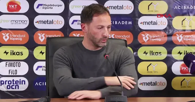 Domenico Tedesco: Ben şu anda gördüğümüz Fenerbahçe den çok mutluyum