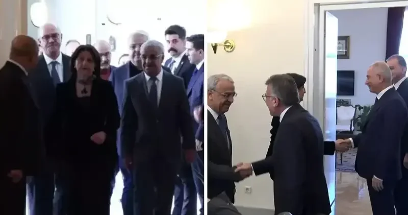 AK Parti ve Dem heyeti görüşmesi sona erdi Gündem Haberleri