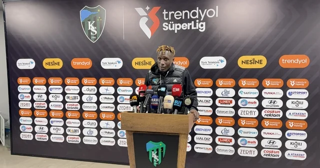 Daniel Agyei: Ligin en formda takımlarından biriyiz Kocaeli Haberleri