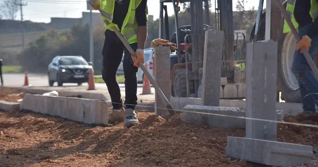 Bilecik te yıllardır beklenen kaldırım çalışması tamamlandı Bilecik Haberleri
