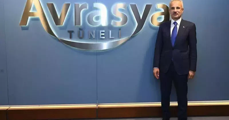 Bakan Uraloğlu: Avrasya Tüneli, 9 yılda 2,6 milyar dolar katkı sağladı