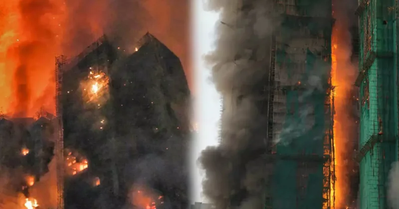 4 bin kişilik sitede yangın: 161 kişiye mezar oldu