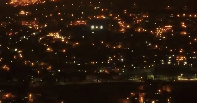 Sisle bütünleşen Mardin gecesi kartpostallık görüntüler oluşturdu Mardin Haberleri