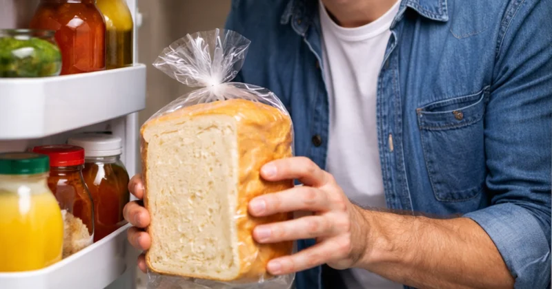 Ekmeği asla buzdolabında saklamayın: İşte nedeni Sözcü Gazetesi