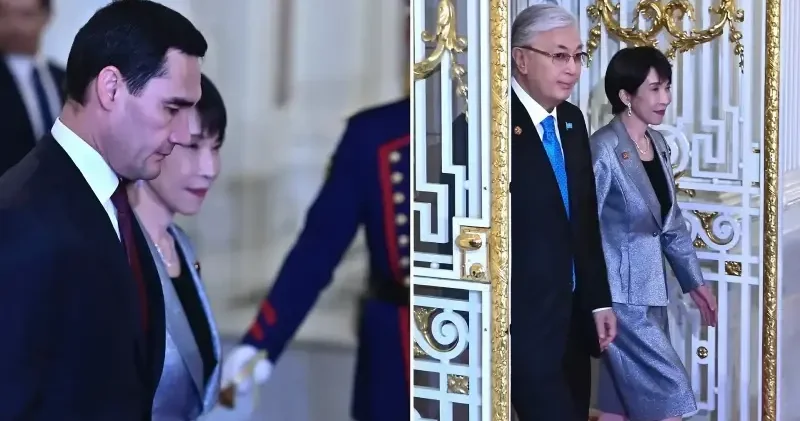 Japonya Başbakanı Takaiçi Orta Asya ülkelerinden liderlerle Tokyo da görüştü Asya Haberleri