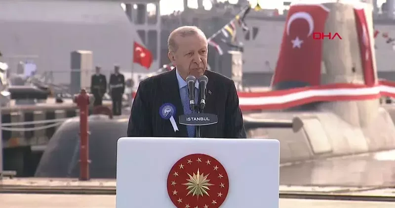 Cumhurbaşkanı Erdoğan, Deniz Platformlarının Hizmete Giriş Töreni’nde konuştu