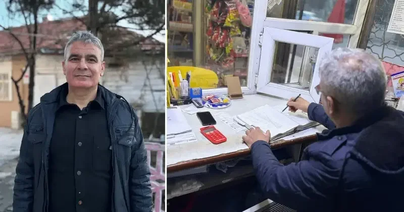 Gizemli hayırsever: Çorum da mahalle bakkalındaki 250 bin liralık borç bir çift tarafından ödendi Çorum Haberleri