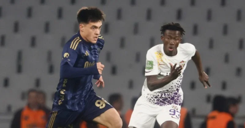 Haydar Karataş Fenerbahçe formasıyla ilk resmi maçına çıktı Sözcü Gazetesi