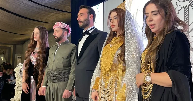 Şanlıurfa’da aşiret düğününde geline kilolarca altın takıldı